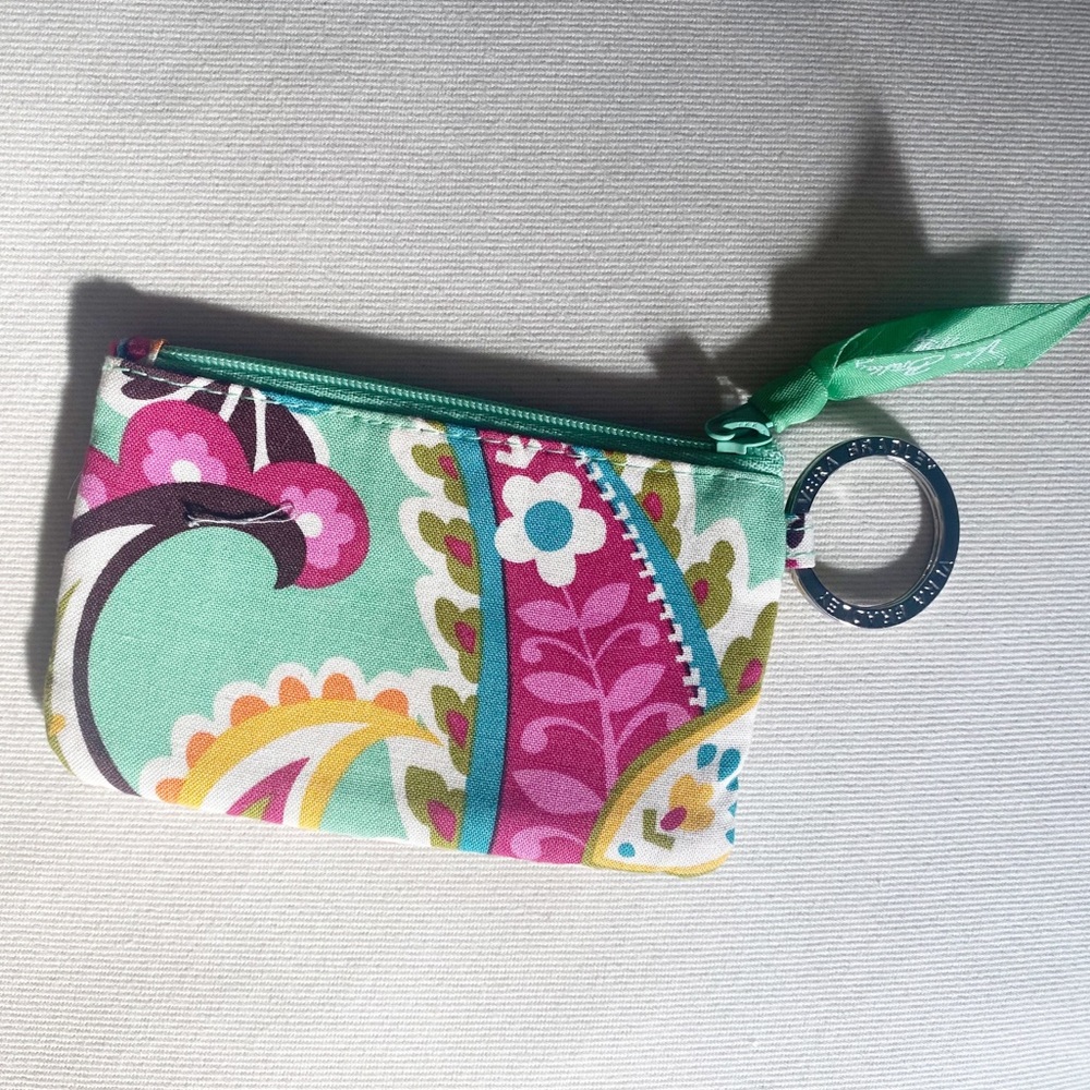 Vera Bradley Deluxe Zip ID Case NWT